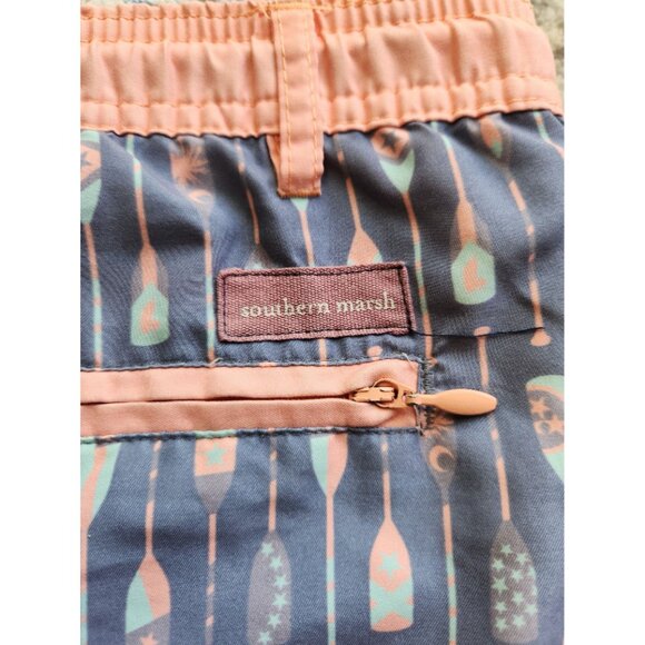 Southern Marsh Men's Size XL Boat Paddle‎ Swim Trunks - Picture 3 of 3